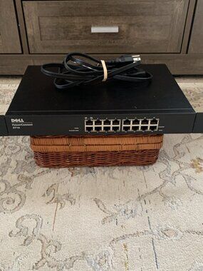 Dell PowerConnect 2716 16-Port Gigabit Managed Network Switch Rackmount L2 VLAN